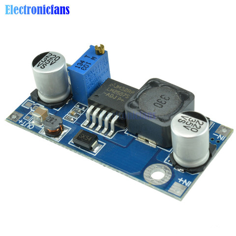 Convertidor LM2587 DC-DC Boost, 3-30V, paso hasta 4-35V, módulo de fuente de alimentación MAX 5A ► Foto 1/5