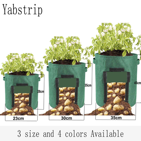 Bolsa para crecimiento de plantas, maceta para planta de semillero, humectante para jardín, jardín, maceta Vertical ► Foto 1/6