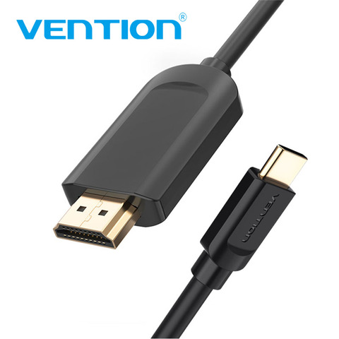 Vention USB C 4K HDMI tipo C a HDMI Cable adaptador HDMI para Huawei P20 Mate 10 Pro MacBook Pro aire ipad Pro Thunderbolt 3 1m 2m ► Foto 1/6