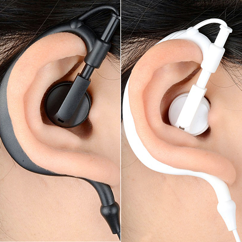 RUKZ 002-auricular, estéreo deportivo con gancho para la oreja para Conductor, para teléfono móvil, graves, para correr, con micrófono, auricular DJ HiFi RIDER ► Foto 1/6