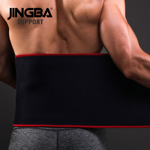 JINGBA-Cinturón de neopreno adelgazante para pérdida de peso, cinturón de sudoración, entrenador de cintura ► Foto 1/6