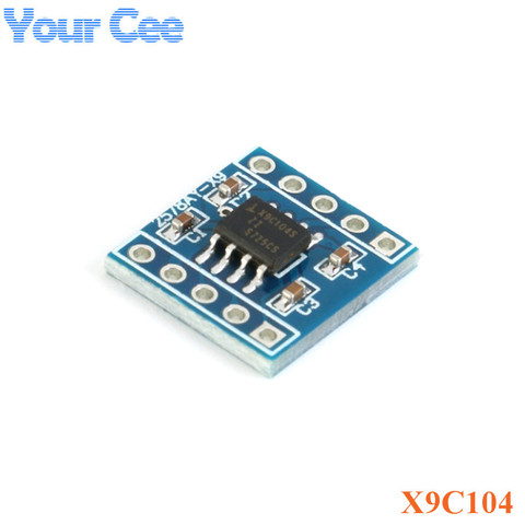 Módulo potenciómetro Digital X9C104 para placa Arduino, resistencia programable para ajustar el equilibrio del puente ► Foto 1/5