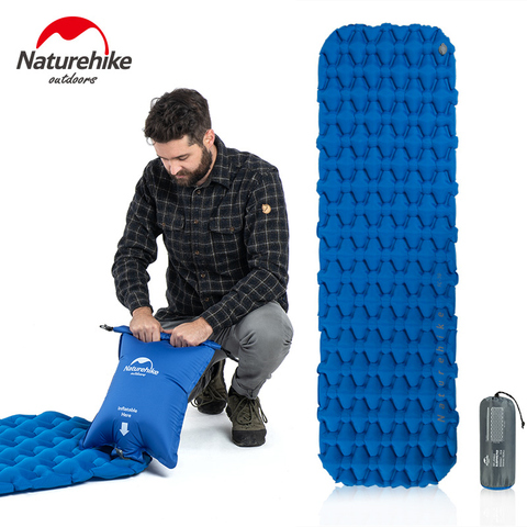 colchon inflable Naturehike, almohadilla para dormir para acampar, colchón ultraligero para acampar, colchón para dormir, cama de Camping, cama inflable, colchoneta inflable para acampar ► Foto 1/6