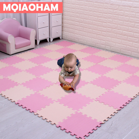 ¡Novedad! Alfombra de espuma EVA de 9/18 unids/set para niños, Alfombra de mosaico con suelo de puzle, alfombra para juegos de bebés, alfombra para gatear, Alfombra de puzle ► Foto 1/6