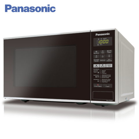 Panasonic-hornos de microondas NN-GT264MZPE, electrodomésticos de cocina, recalentar, descongelar, precalentar, parrilla, 1250W, 18L ► Foto 1/3