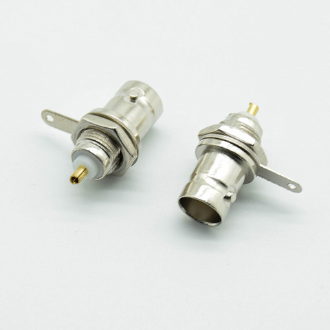 Conector de soldadura hembra BNC, Panel de montaje Coaxial para piezas de máquina de soldadura, 5 unids/lote ► Foto 1/4