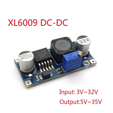 XL6009-Módulo de refuerzo de DC-DC, módulo de fuente de alimentación de salida ajustable Super LM2577, módulo de aumento ► Foto 1/4