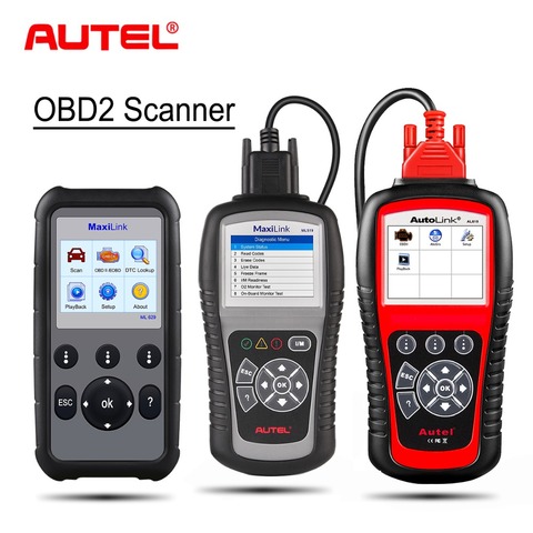 Autel-herramienta de diagnóstico Automotriz OBD2, autoescáner ML629 ML519 AL619, Automotriz OBD 2 EOBD, escáner de diagnóstico de coche ► Foto 1/5