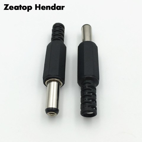 10 Uds 2,1x5,5/2,5x5,5 MM/9 /14 MM poder masculino DC conector de Audio salida hembra Jack cubierta de plástico para cámaras de CCTV conector ► Foto 1/6