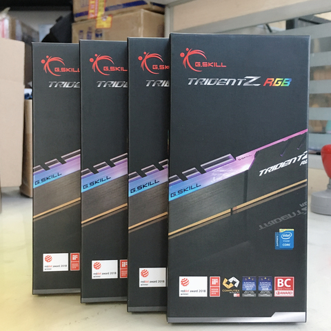 G.Skill-Trident Z PC módulo de Memoria RAM, RGB, PC4, Memoria l DDR4, 8GB, 16GB, 3200 Mhz, 3000Mhz, escritorio, 8G, 16G, 3000, 3200 MHZ, DIMM ► Foto 1/5