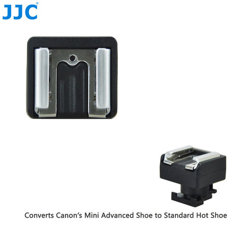 JJC videocámara soporte de luz LED micrófono Flash Mount Mini avanzado Adaptador de zapata estándar/Universal para Sony DV ► Foto 1/6