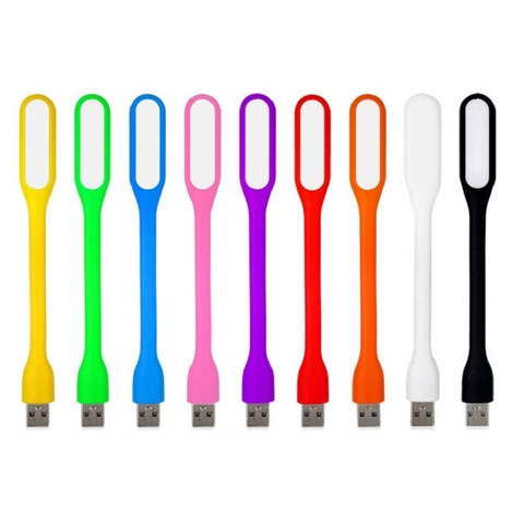 Creativo USB Luz flexible mini Luz Portátil y USB Led lámpara de luz para xiaomi Baterías portátiles y cuaderno y computadora verano gadget ► Foto 1/1