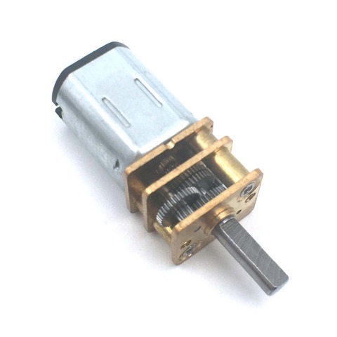 N20 DC 6 V Micro velocidad de engranaje Motor de 40-3000 RPM engranaje de reducción Motor Mini de Metal eléctrico reductor de engranajes motor para coche modelo de Robot ► Foto 1/6