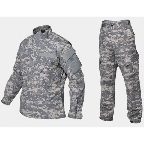 Uniforme táctico de camuflaje del ejército para hombres, ropa de combate BDU, campo de batalla, Airsoft, Paintball, caza ► Foto 1/3