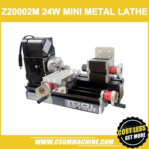 Mini torno de Metal Z20002M 24 W/24 W, máquina de torno de metal didáctico de 20000rpm ► Foto 1/4
