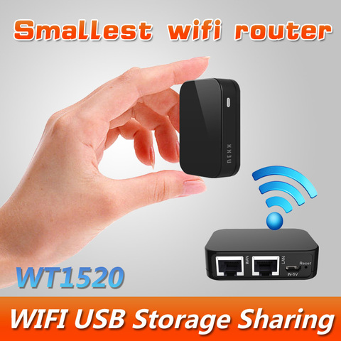 NEXX WT1520F 150M Portable Mini Wifi  Router IEEE 802.11 b/g/n AP Repeater Wifi Wireless Router Support 3G Modem Flash Drives ► Foto 1/4