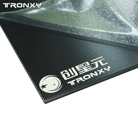Tronxy-cama calefactable de impresión 3D, placa de vidrio de superficie de construcción, 330x330x4 /220x220x4mm, plataforma de piezas de impresora 3D ► Foto 1/6