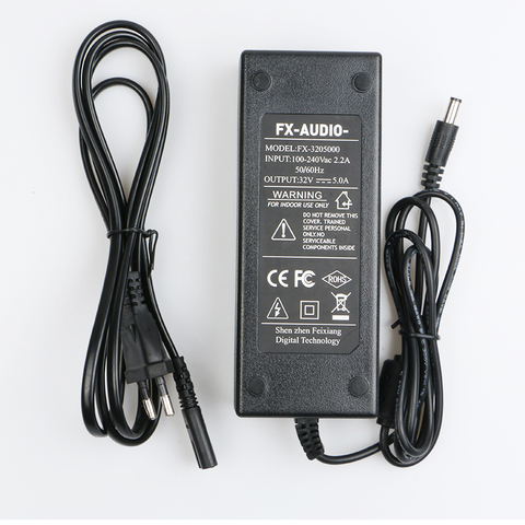 Fx-audio FX-3205000 Original, adaptador de corriente de conmutación DC32V/5A de alto rendimiento, fuente de alimentación AC110V-240V luz indicadora LED ► Foto 1/2