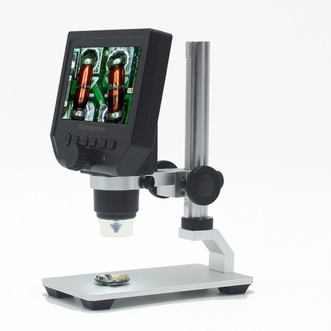 Microscopio electrónico Digital portátil, dispositivo de 4,3 pulgadas, HD, LCD, Pcb, reparación de placa base, cámara de lupa endoscópica, VGA, 1-600x ► Foto 1/6