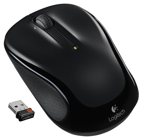 Ratón inalámbrico Logitech M325 para desplazamiento Web-Negro ► Foto 1/1