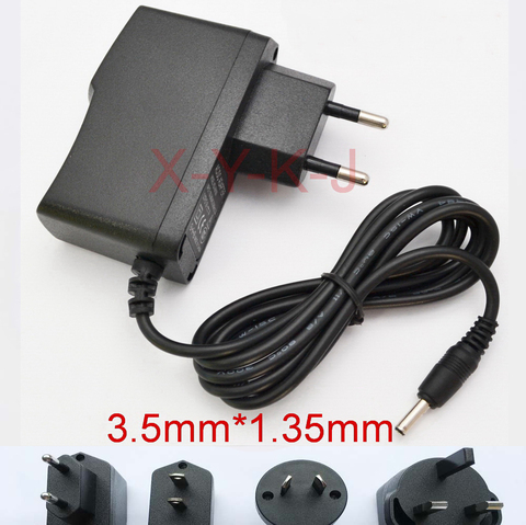 Adaptador de corriente de conmutación, 5V, 1.2A, 1.3A, 1.4A, 1.5A, 1.6A, 2A, AC, 100V-240V, enchufe de la UE, EE. UU., AU, Reino Unido, CC, 3,5mm x 1,35mm, 1 Uds. ► Foto 1/1