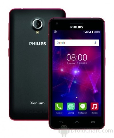 Protector de pantalla para Philips Xenium V377, vidrio templado 9H 2.5D, Protector de pantalla a prueba de explosiones, película protectora de vidrio para Philips V377 ► Foto 1/5