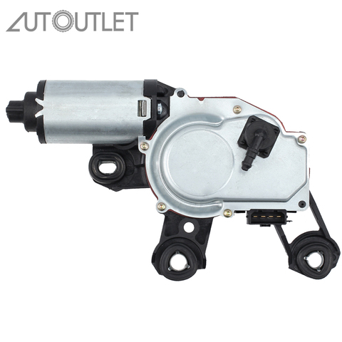 Autooutlet-Motor de limpiaparabrisas trasero para Audi A3, 8P, A4, A6, Q5, Q7, 8E9955711A, 8E9955711E ► Foto 1/6