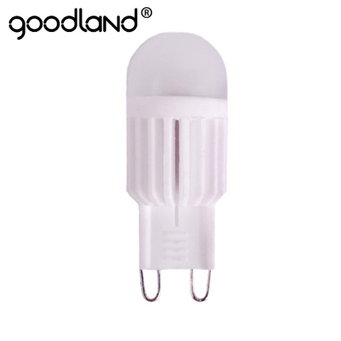 Goodland-Lámpara LED G9 de 220V, 5W y 7W, lámparas de araña de cristal de alta potencia de cerámica, iluminación LED de grado G9 360 ► Foto 1/6