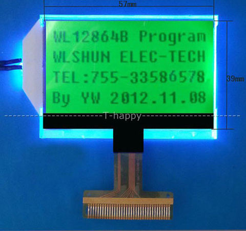 Pantalla gráfica de visualización LCD 12864B Dots Matrix para Mega328 12864 LCD para T3 T4 medidor ESR probador de transistores ► Foto 1/6