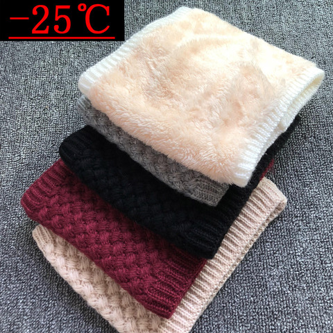 Bufanda de invierno 2022 para mujeres de marca niños bufanda gruesa cuello de lana bufandas niñas niño algodón Unisex cuello bufanda ► Foto 1/6