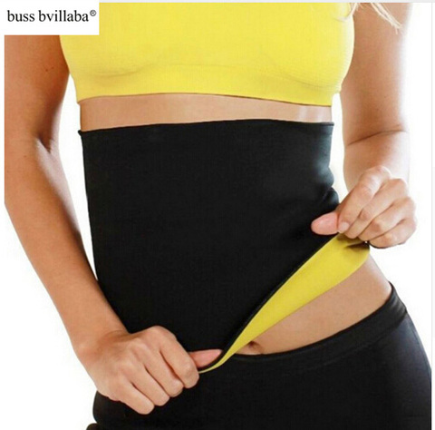 S-3XL de cintura adelgazante de talla grande para mujer, cinturones de neopreno para cuerpo caliente, entrenador de pérdida de peso de la cintura, corsés ► Foto 1/6