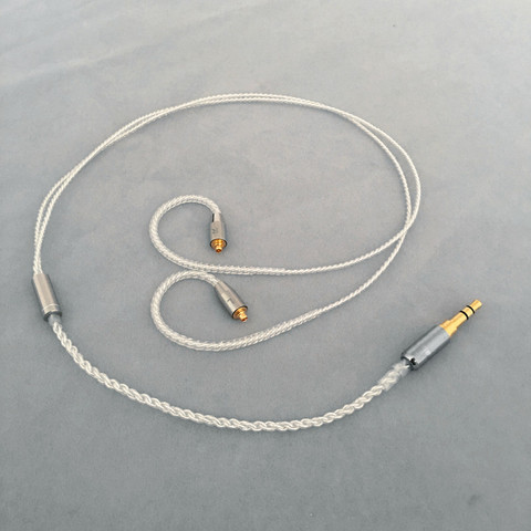Diy cable de auricular de cable 45 cm-50 cm mmcx ie80 im50 ue900 tf10 A2DC ► Foto 1/6