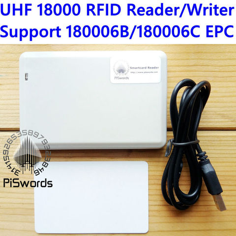 ISO18000 860 MHz ~ 960 MHz RFID UHF ISO 18000 6C 6B lector y escritor para 18000-6B 18000-6C copiadora clonador EPC GEN2 con SDK de desarrollo ► Foto 1/6