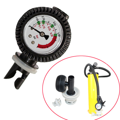 Indicador de presión de aire, barómetro de 0-5,08 PSI para kayak, bote inflable, tabla de SUP, balsa ► Foto 1/4