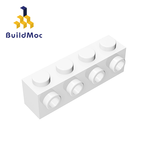 BuildMOC Compatible reúne las partículas 30414 1x4 para bloques de construcción DIY logotipo educativos de alta tecnología juguetes de repuesto ► Foto 1/5