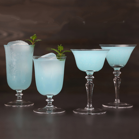 Copa de vidrio de Martini de gafas de cóctel envío gratis ► Foto 1/6