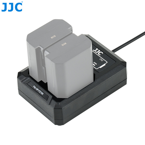 JJC NP-FZ100 cargador USB Dual de batería para Sony A9 A7III A7RIV A7RIII A7M3 A7RM4 A7RM3 A7 Mark III A7R Mark IV III sustituye a BCQZ1 ► Foto 1/6