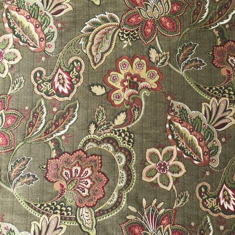 Telas clásicas del sofá de la tapicería del Interior del Jacquard del Paisley del estilo americano 140 cm de ancho se venden por metros ► Foto 1/6