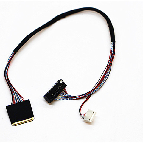 I-PEX 20453-20455 30 Pines, Cable LVDS de 6 bits para BI097XN02 BF097XN02 30pin0.5mm, espaciado con Panel LCD/pantalla de LED ► Foto 1/3