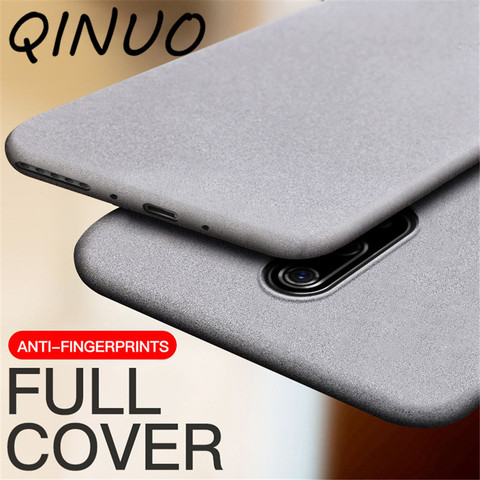 QINUO gránulos para Oneplus 7 Pro 6T 6 5T 5 3 3T Anti huellas dactilares caso suave de silicona mate Ultra delgado de la cubierta del TPU del para 1 + 7 caso ► Foto 1/6