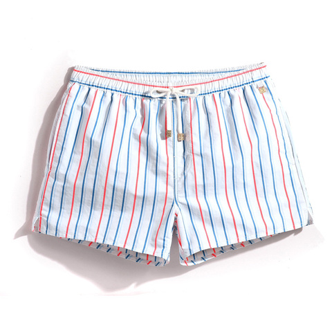 Nuevo estilo S18 pantalones cortos a rayas de verano para hombre, pantalones cortos de playa a la moda novedosa para hombre, pantalones cortos de tabla para hombre Plus Szie S-XXXL ► Foto 1/5