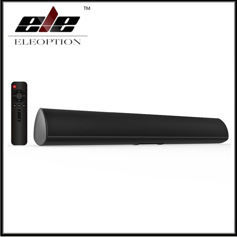 Barra de sonido de TV de 80W con Bluetooth, sistema de cine en casa, barra de sonido envolvente 3D, Subwoofer, mando a distancia, montado en la pared ► Foto 1/6