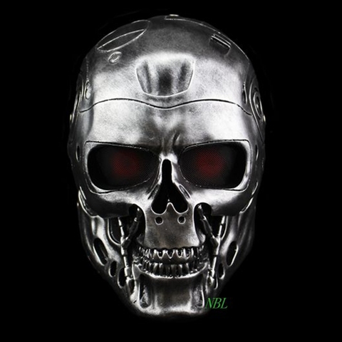 Halloween COS Terminator casco máscaras Horror CS Paintball fantasma Creepy resina mascarilla calavera película fiesta Cosplay Props ► Foto 1/6