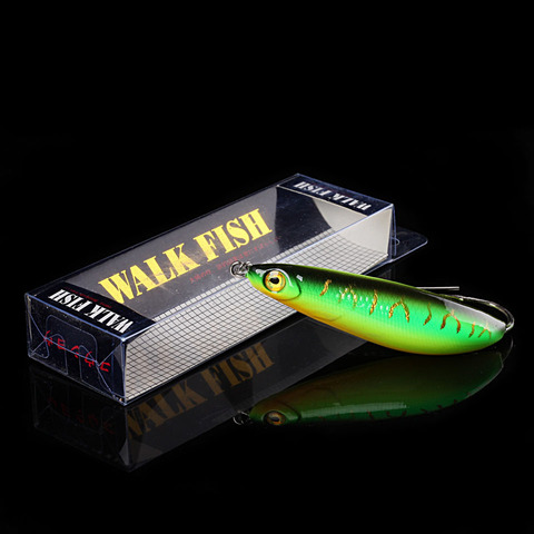 WALK FISH-señuelo duro de pesca, cuchara giratoria de Metal, 85mm, 20,6g, Crankbait, pargo, Wobblers, aparejos de pesca, 1 uds. ► Foto 1/6