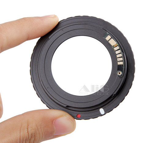 Adaptador de lente de montaje, Chip electrónico 9 AF, compatible con Canon EOS 5D Mark III 5D3 5D Mark II 5D2 6D 70D 80D 650D 750D 700D ► Foto 1/6