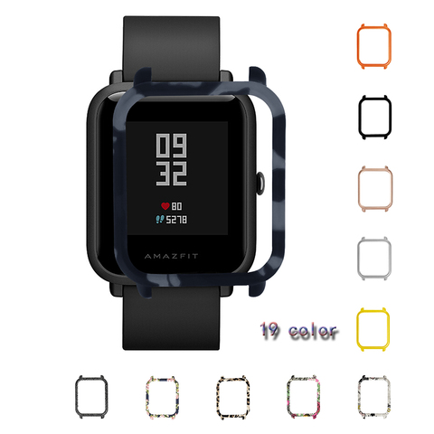 Funda protectora de reloj inteligente para Xiaomi Amazfit Bip, carcasa fina para PC, accesorios para Amazfit Bip ► Foto 1/6