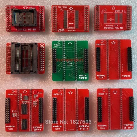 100% genuino SN001 NAND adaptadores TSOP32 TSOP40 TSOP48 SOP44 SOP56 adaptador para MiniPro TL866II más TL866A TL866CS programador ► Foto 1/2