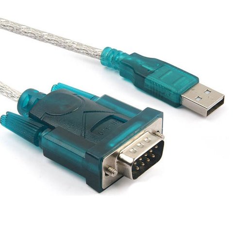 Adaptador convertidor USB 2,0 a Serial RS-232 DB9 de 9 pines, Cable de 1M de longitud, compatible con WIN10, alta calidad ► Foto 1/4