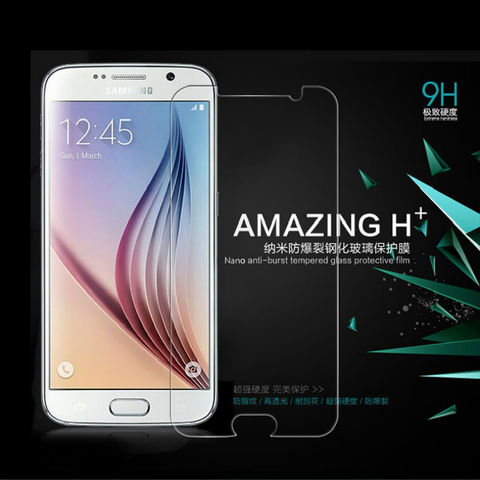 Protector de pantalla de cristal templado 9H para Samsung Galaxy, Protector de pantalla de alta calidad para Samsung Galaxy J1 J3 J5 J7 A3 A5 2016 S3 Neo S4 S5 S6 S7 ► Foto 1/6