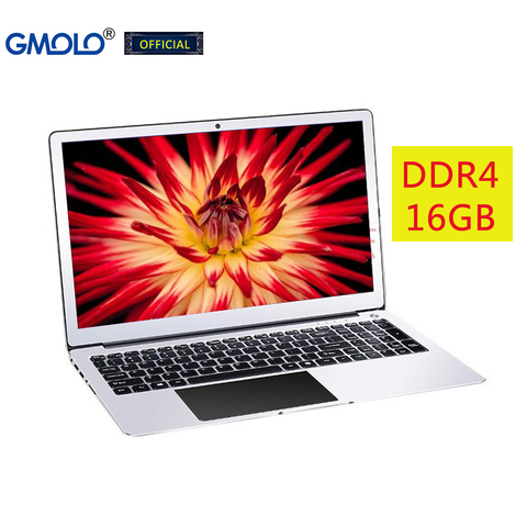 GMOLO 15,6 Intel I7 8550U 8th Gen I5 Quad-core 8 hilos 16GB DDR4 o 8GB de memoria RAM y SSD + HDD 15,6 inch metal portátiles de Juegos de ordenador ► Foto 1/6